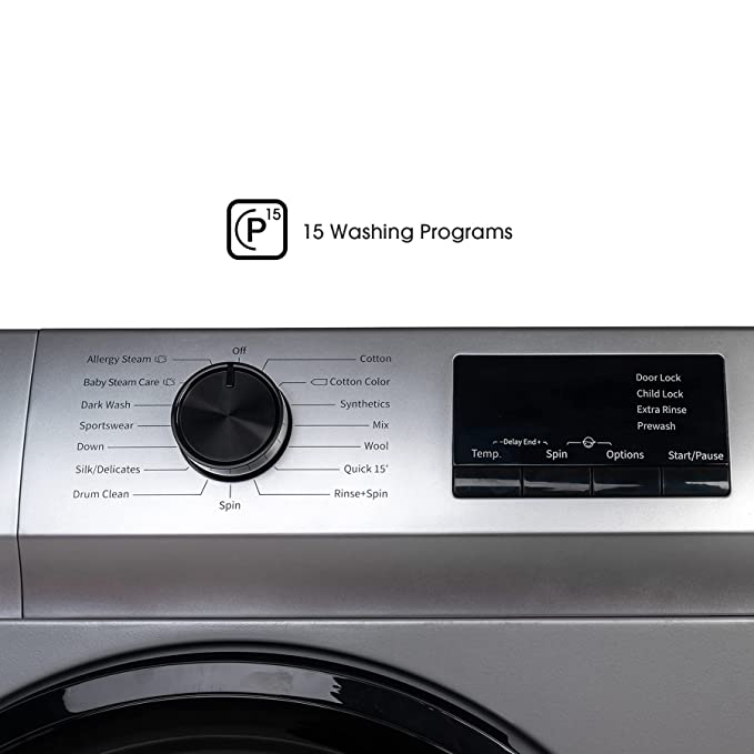 machine à laver Hisense 6KG Front Load WFVB6010MT – Image 3