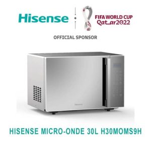 Micro-ondes Hisense 30 Litres Gris – H30MOMS9H.