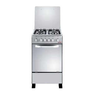 Cuisinière ASTECH 4 feux 50×50 à gaz avec four à gaz inox – CSI50MS.