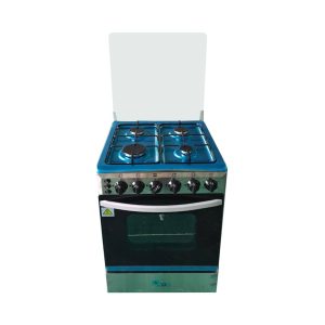 Cuisinière CAC 4 feux 50×50 Full Option Inox – CAC50F.
