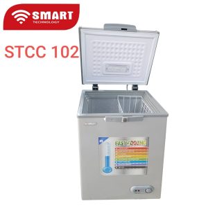 Congélateur Smart Technology Horizontal 102L Gris STCC102 » :