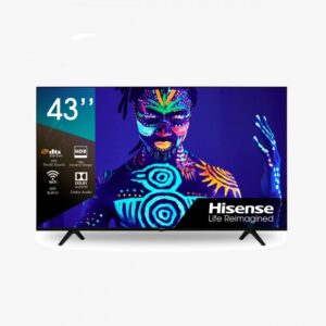 TELEVISEUR HISENSE 43″ LED SMART VIDAA 4K – Modèle 43A4Q